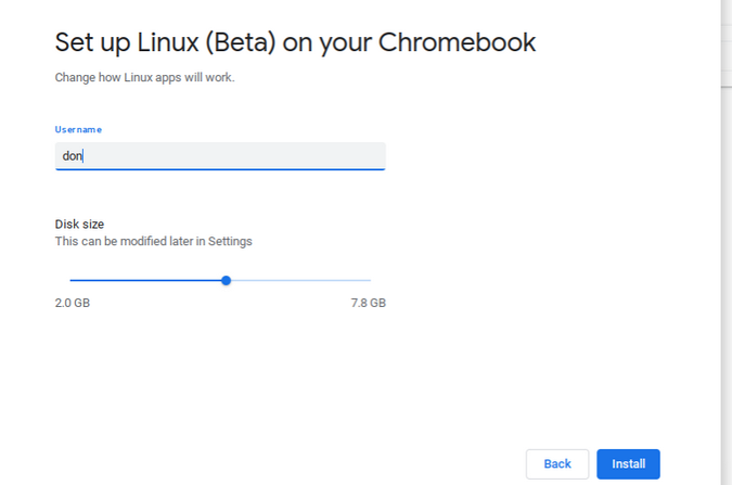 Запуск Linux-приложений на Chromebook - 7