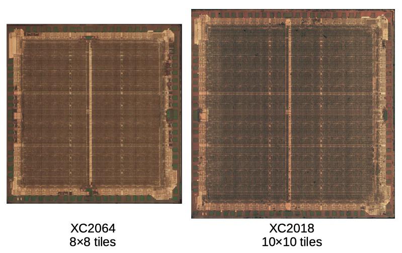 Обратная разработка XC2064 — первой микросхемы FPGA - 13