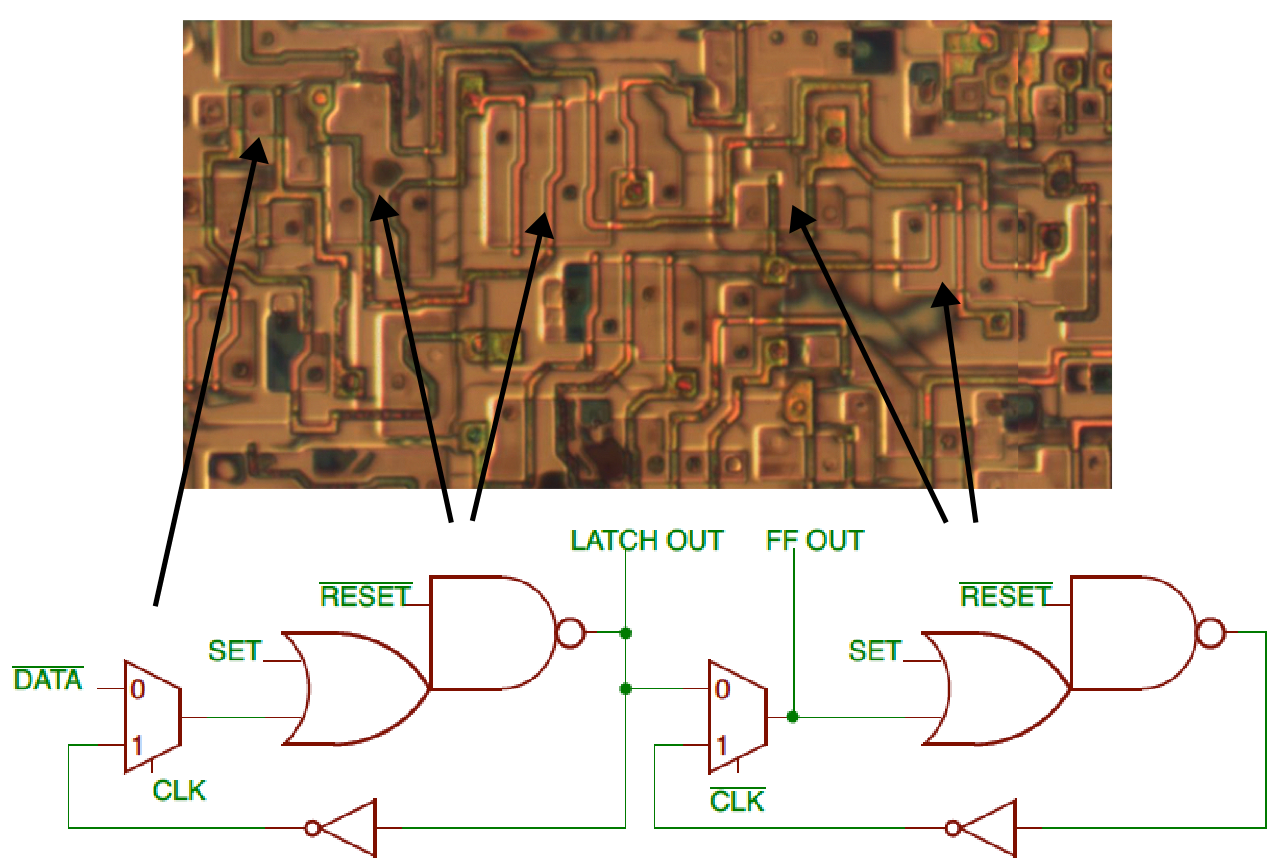 Обратная разработка XC2064 — первой микросхемы FPGA - 25