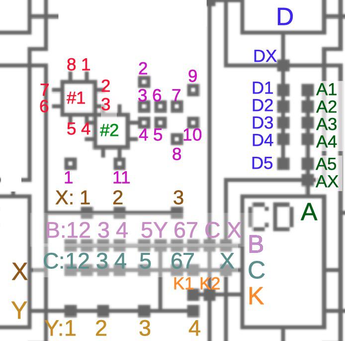 Обратная разработка XC2064 — первой микросхемы FPGA - 31