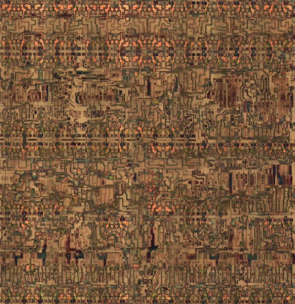 Обратная разработка XC2064 — первой микросхемы FPGA - 1