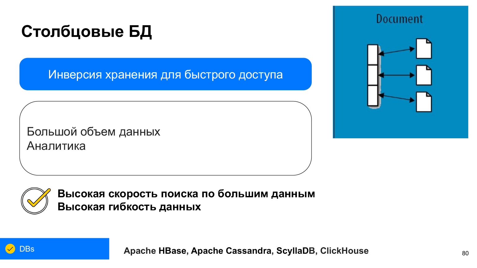 Базы данных: большой обзор типов и подходов. Доклад Яндекса - 47