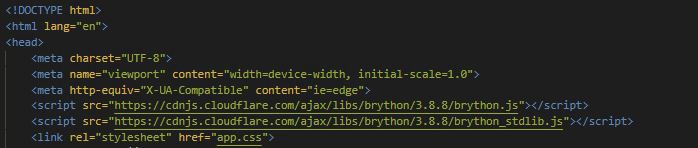 Вышел новый релиз «Python для браузеров», встречаем Brython 3.9 - 1