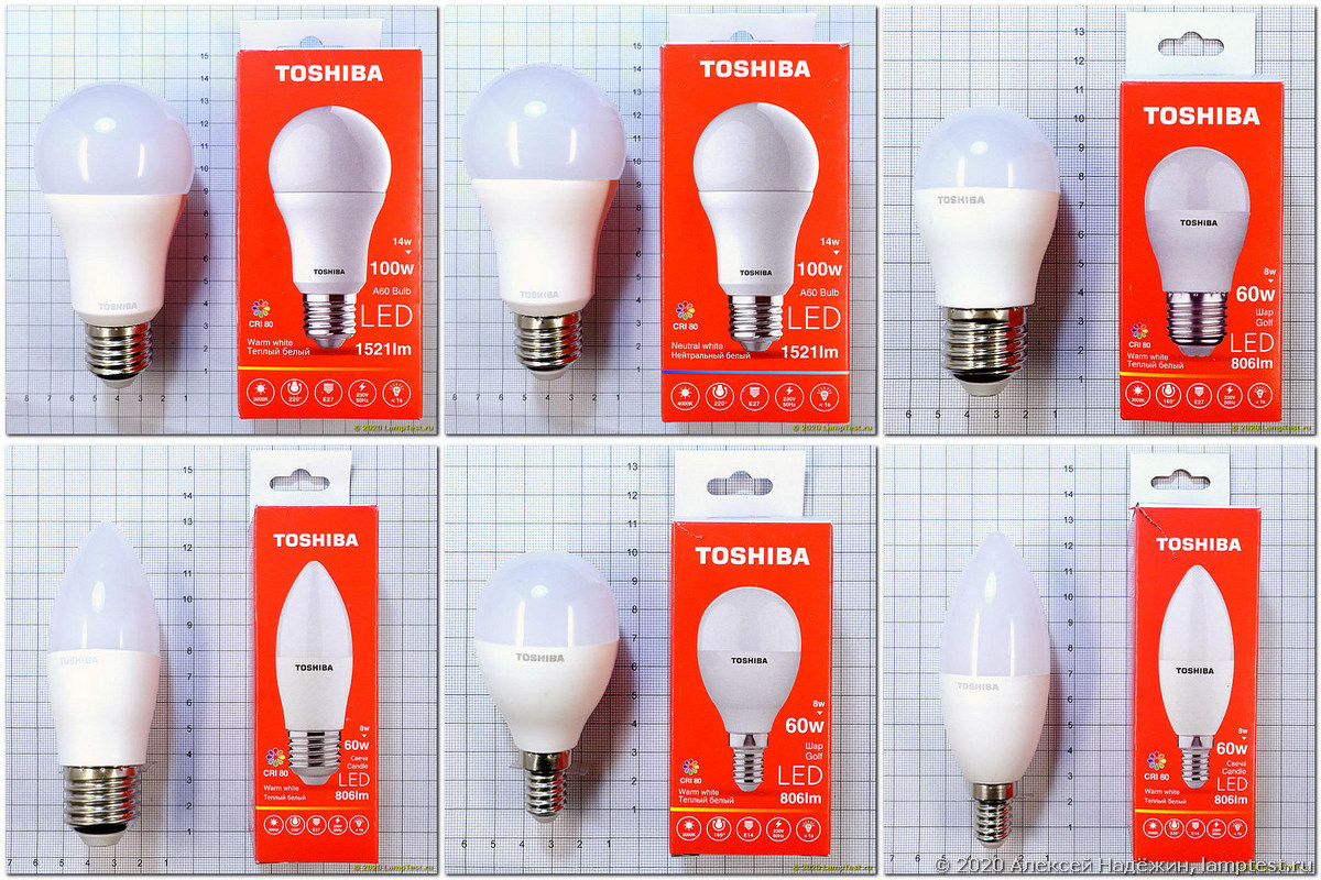 Светодиодные лампы Toshiba - 1