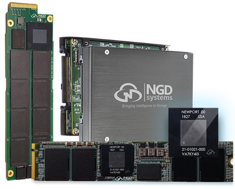 NGD выпустила 12 ТБ SSD со встроенным 4-ядерным ARM-процессором - 1