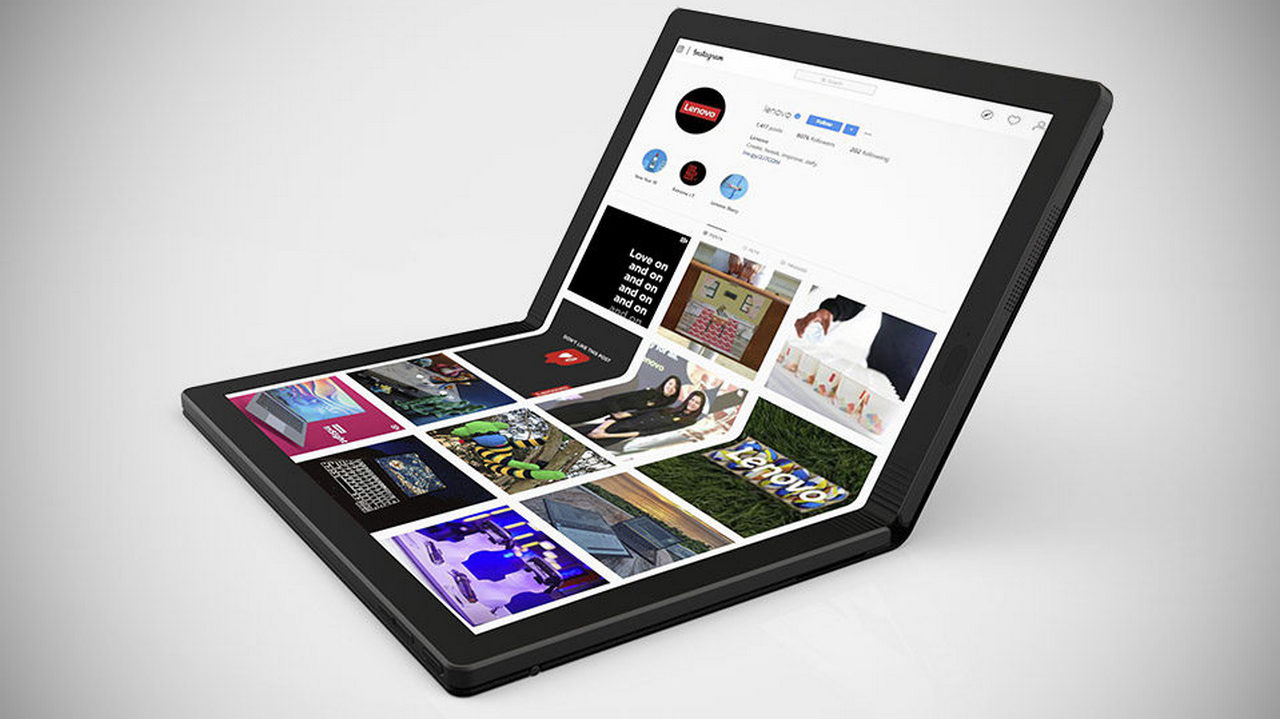 Lenovo ThinkPad X1 Fold — первый в мире ноутбук с гибким экраном - 1