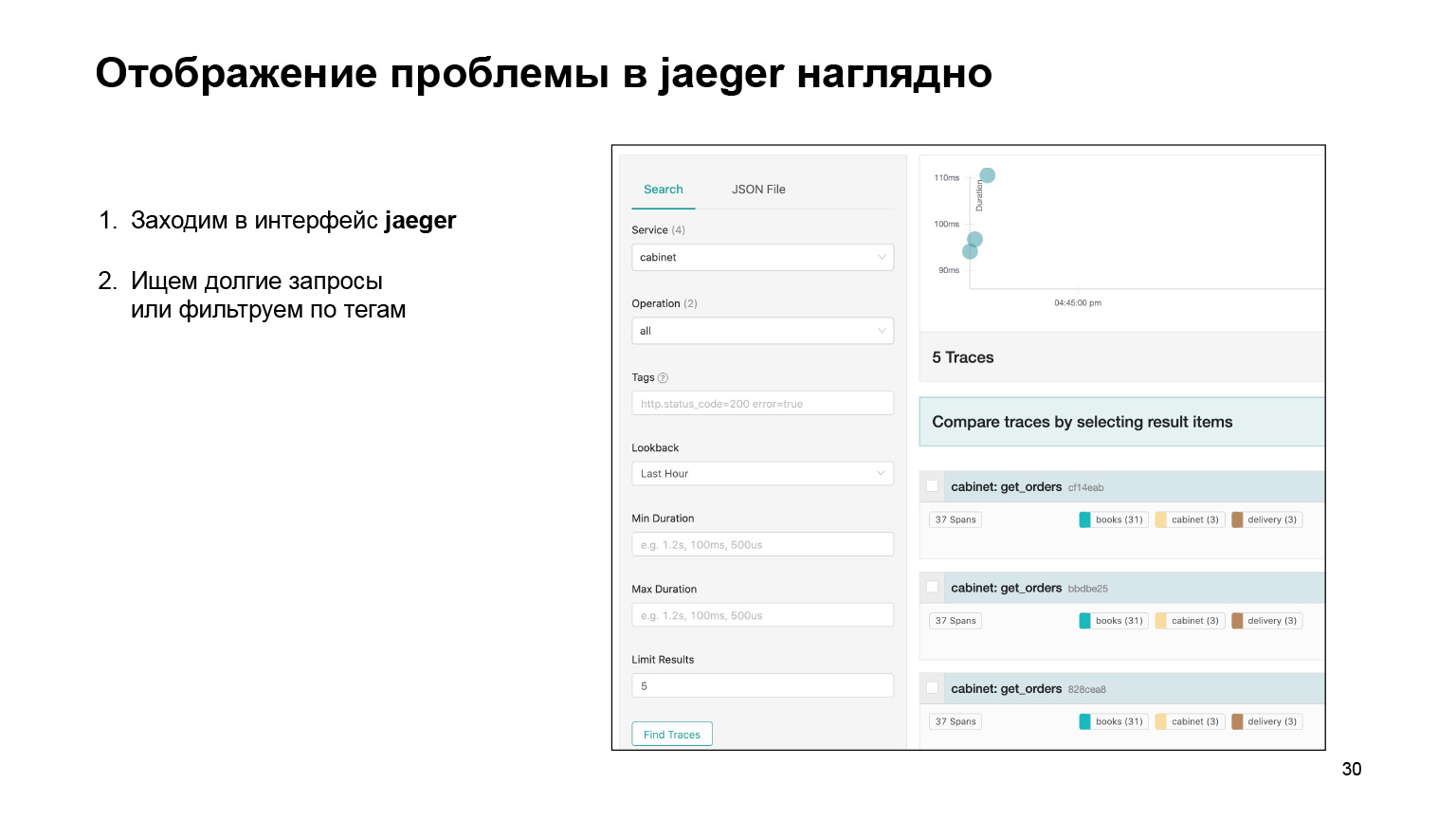 Удобное логирование на бэкенде. Доклад Яндекса - 23