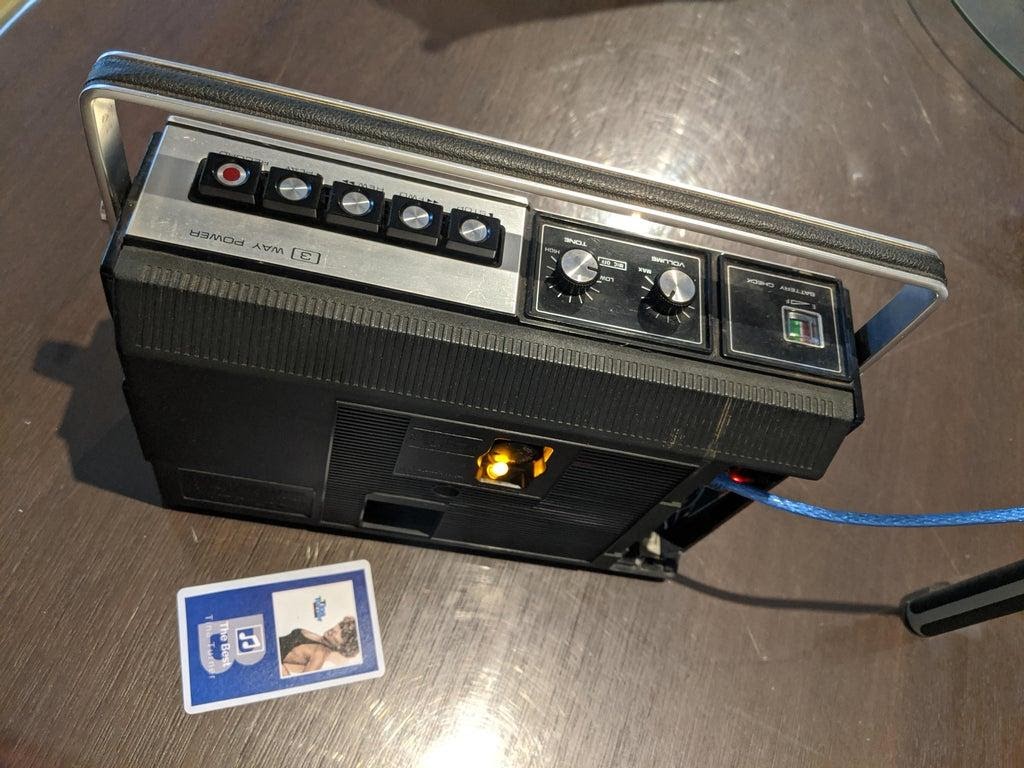 Олдскульный кассетный магнитофон и новые «кассеты» - 16