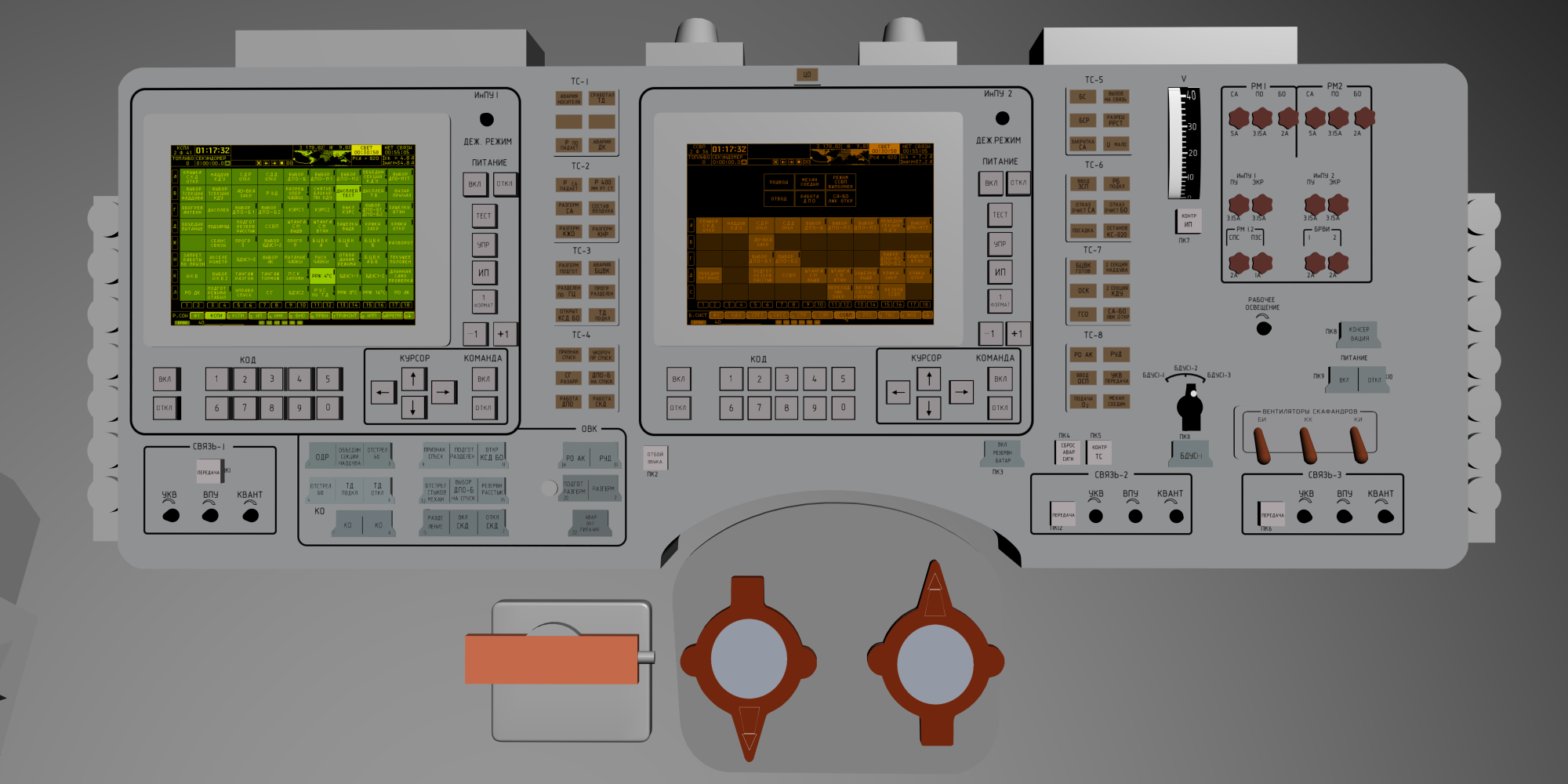 Разработка симулятора космического корабля Союз ТМА - 1