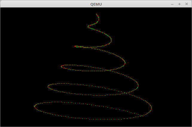 TreeOS. 16-битная рождественская демка в загрузочном секторе - 1
