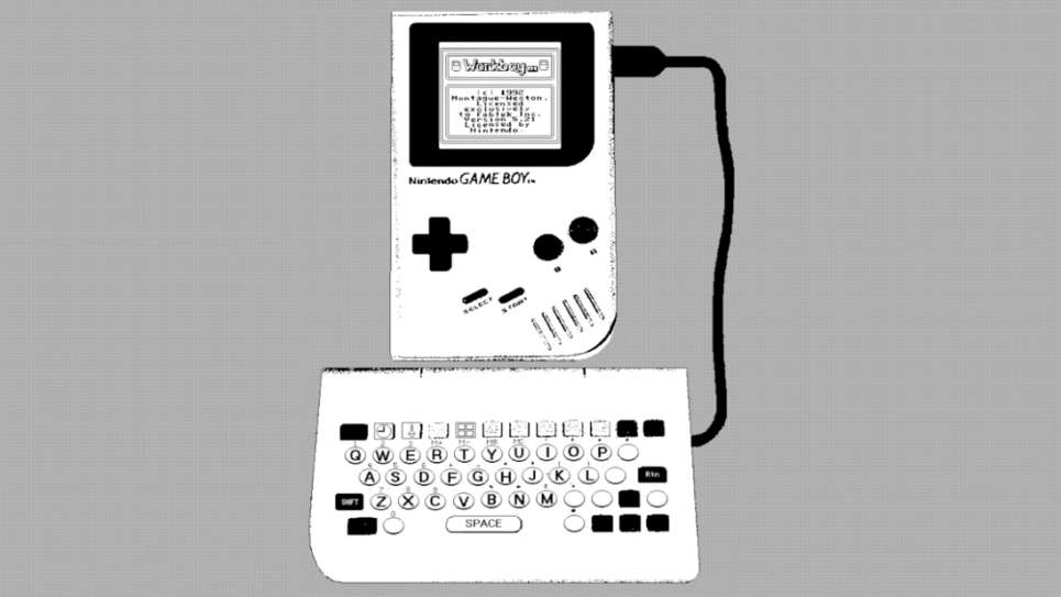 WorkBoy, клавиатуру для GameBoy, превращающую его в КПК, нашли и протестировали спустя 28 лет после анонса - 1