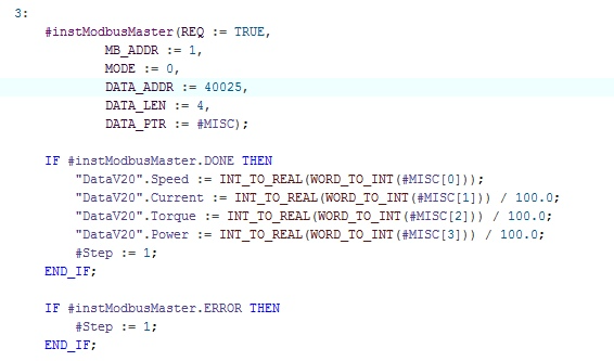 Программирование Modbus RTU Master на примере Simatic S7-1200 и ПЧ Sinamics V20 - 38