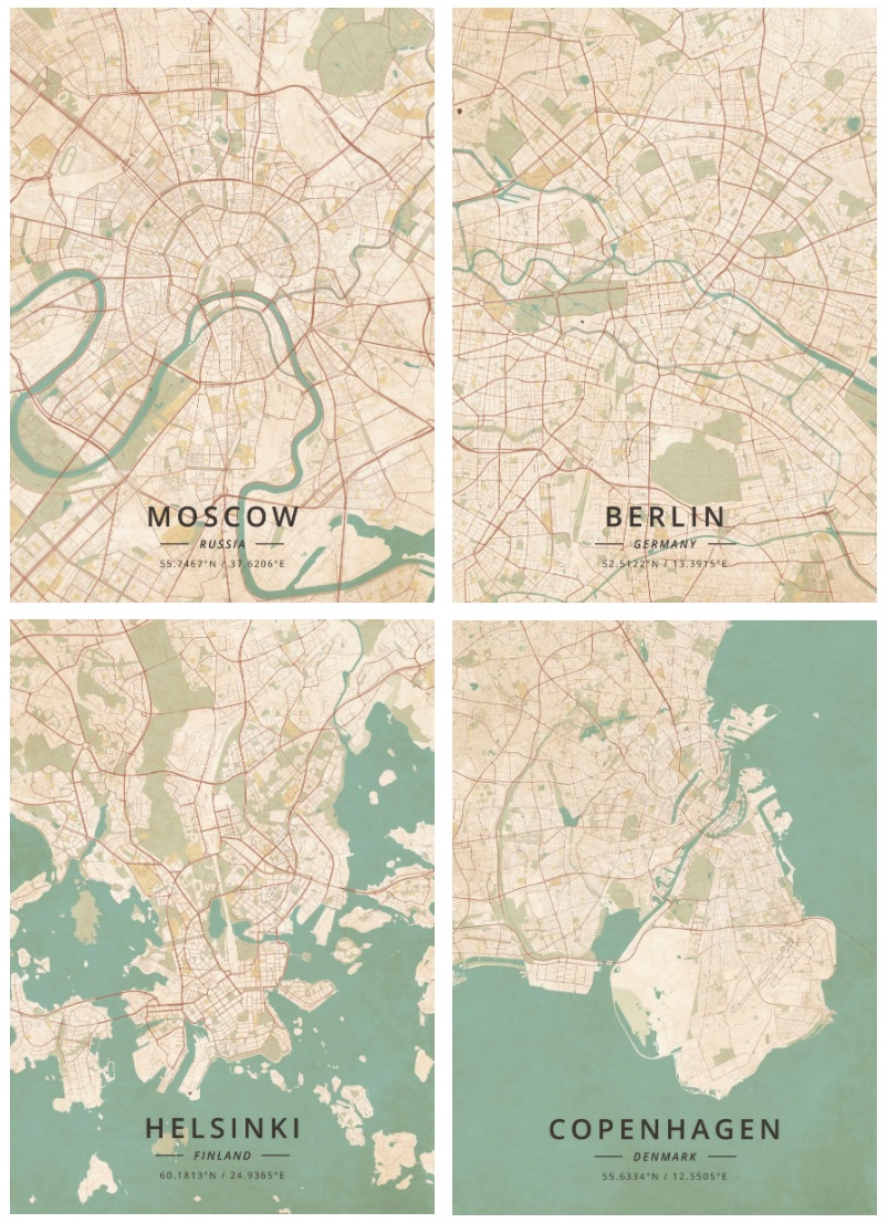 Москва — Берлин — Хельсинки — Копенгаген за 4 года - 1