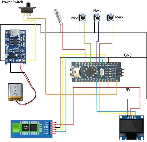 Умные часы на Arduino, поддерживающие Bluetooth - 8