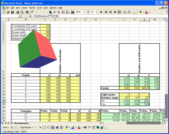 Microsoft Excel: революционный игровой 3D-движок? - 9