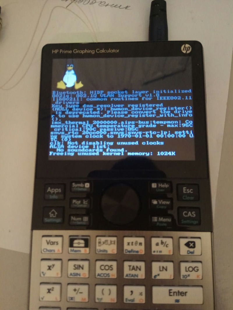 Установка Linux на калькулятор - 12