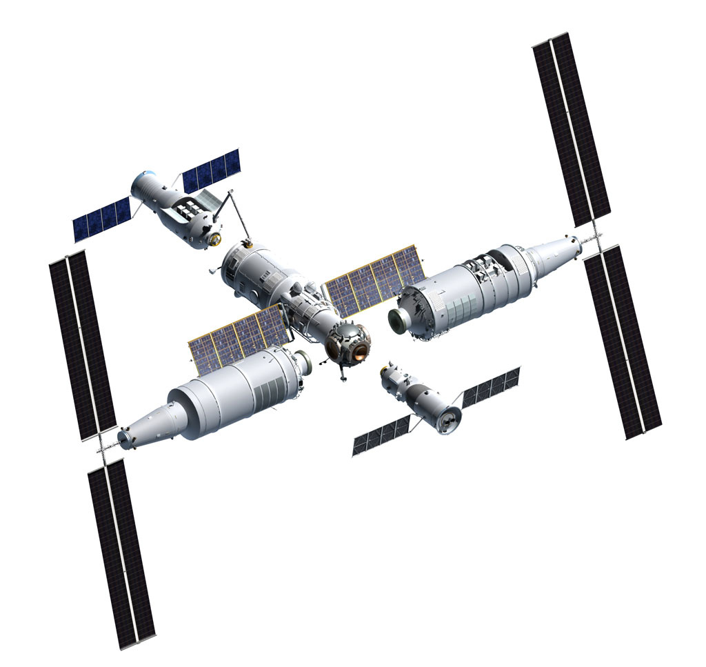 Китай приступил к установке своей космической станции на ракете-носителе для запуска на орбиту - 2