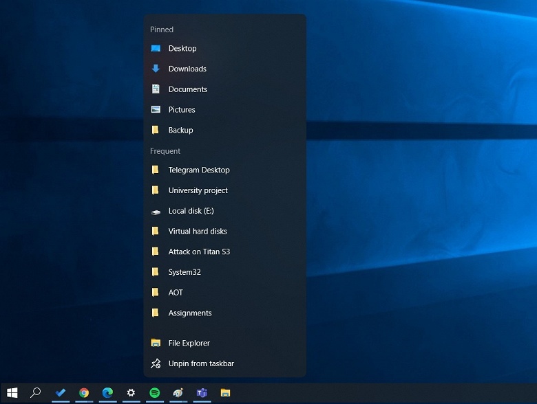 Вслед за «парящим» меню «Пуск» взлетают и другие элементы Windows 10 