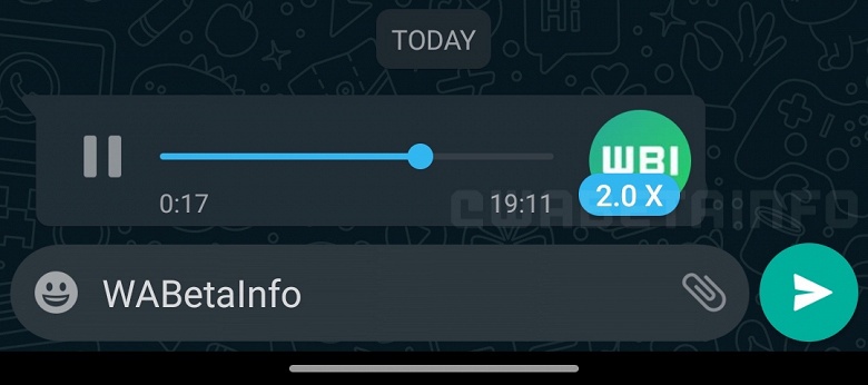 Как в WhatsApp работает ускорение голосовых сообщений