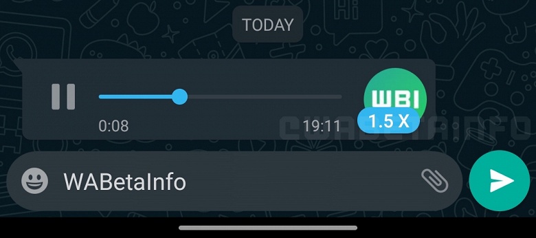Как в WhatsApp работает ускорение голосовых сообщений