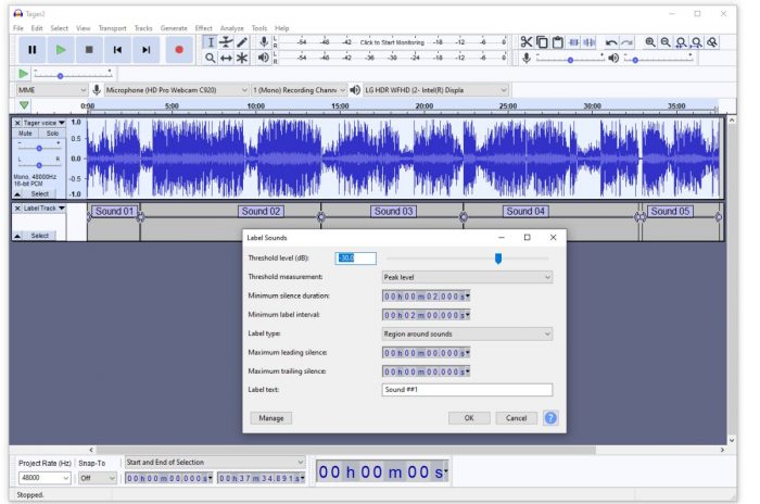 Вышел новый релиз свободного аудиоредактора Audacity 3.0 - 4