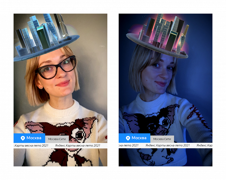 Яндекс.Карты запустили виртуальную коллекцию архитектурных шляп
