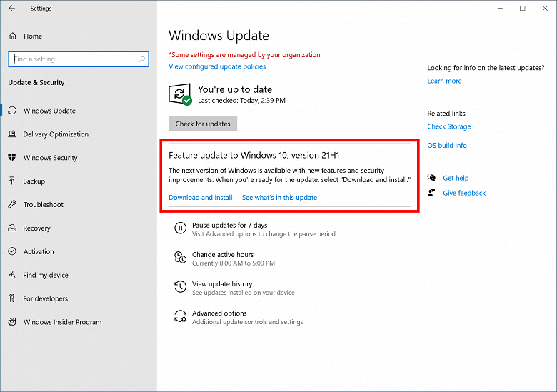 Microsoft завершила разработку следующей версии Windows 10