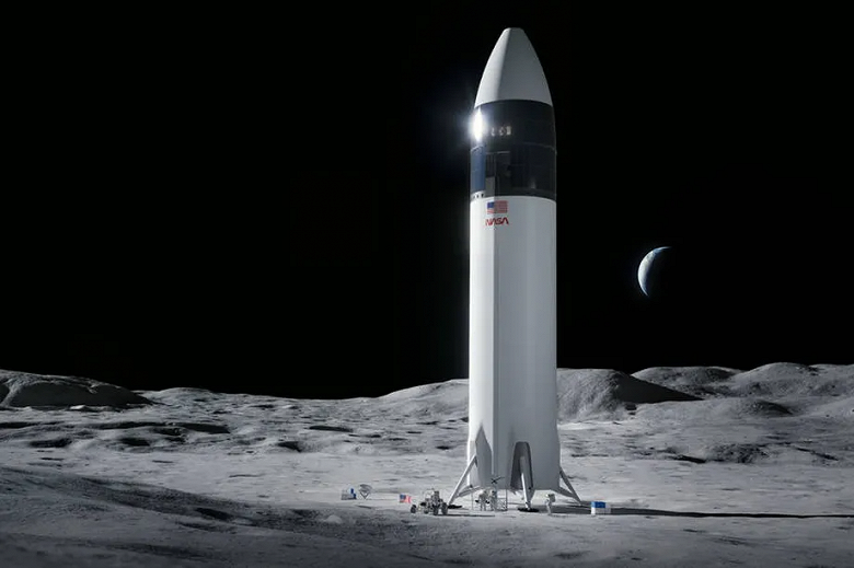 NASA остановило контракт со SpaceX по отправке астронавтов на Луну