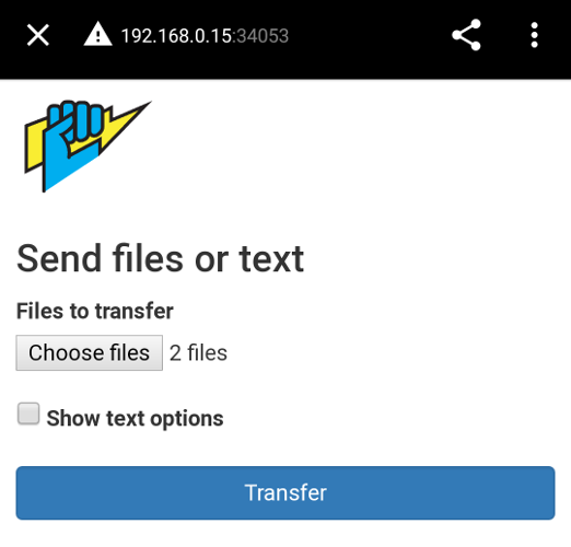 Как передавать файлы с компьютера на смартфон и обратно при помощи Qrcp и QR-кода - 7