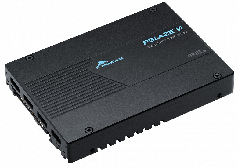 В серию твердотельных накопителей Memblaze PBlaze6 6920, оснащенных интерфейсом PCIe 4.0, входят модели объемом до 15,36 ТБ 