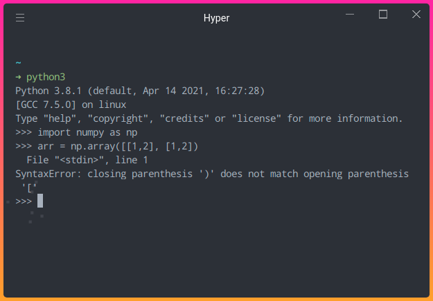 Ptpython: улучшенный REPL для Python - 2