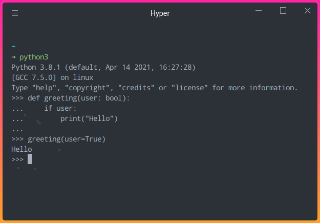 Ptpython: улучшенный REPL для Python - 8