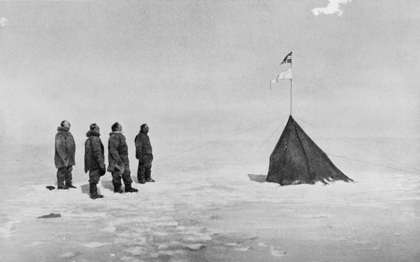 Почему Скотт пришёл к Южному Полюсу вторым, а Амундсен предпоследним - 3