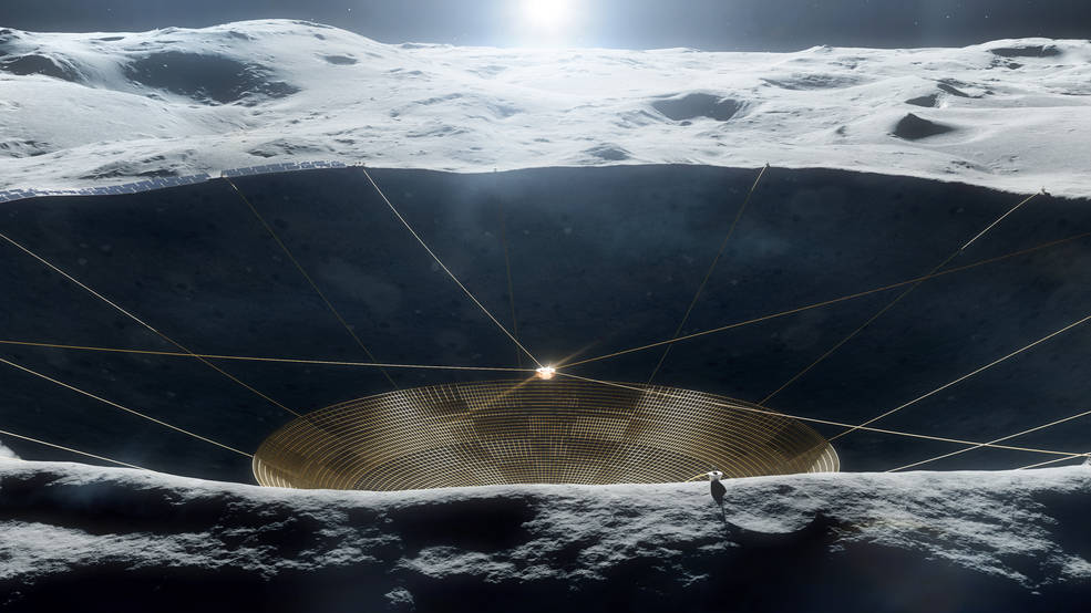 Радиотелескоп на обратной стороне Луны: зачем он там нужен и чем поможет науке - 1