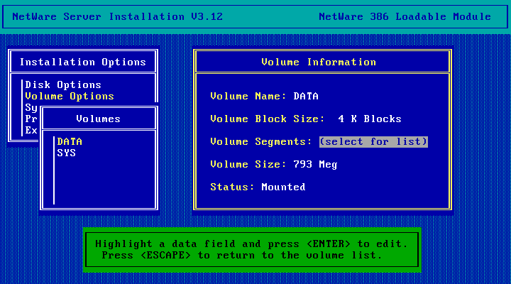 Не тварь! Часть 1. Обзор сервера Compaq Prosignia VS с ОС Novell NetWare 3.12 - 9