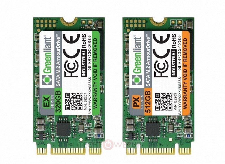 Greenliant начинает отгрузку образцов высоконадежных промышленных SSD типоразмера M.2
