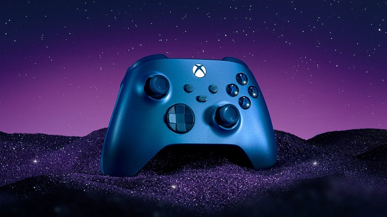 У Xbox теперь есть голубой переливающийся контроллер 