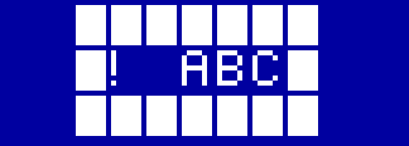 Шрифты для графического дисплея? Это же очень просто - 3 Шрифты для графического дисплея? Это же очень просто - 3