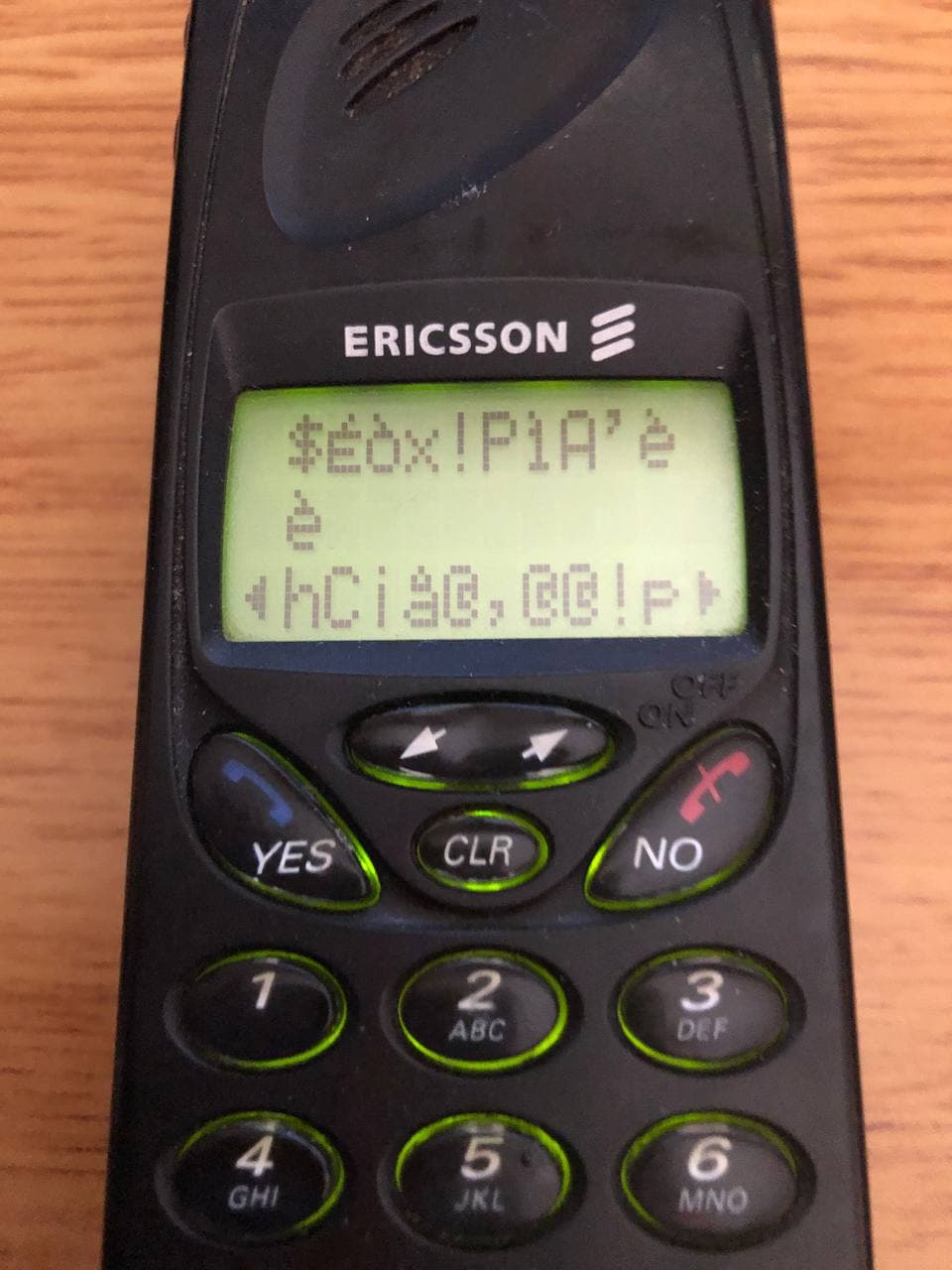 Привет из 1998 года: мобильный телефон Ericsson SH888 - 14