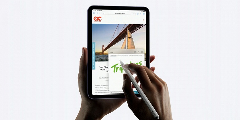 Владельцам iPad mini 6 придётся привыкнуть к «желейному экрану». По словам Apple, это норма для ЖК-дисплеев