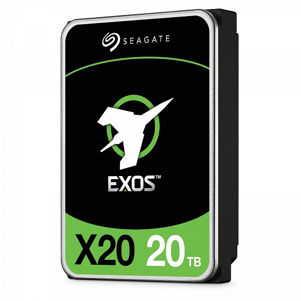 Компания Seagate Technology представила жесткие диски Exos X20 и IronWolf Pro объемом 20 ТБ с технологией CMR