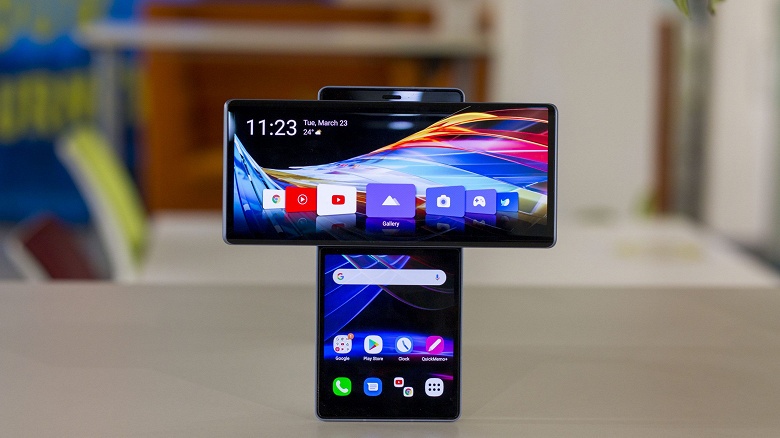 Вероятно, последнее обновление Android для последнего флагманского смартфона LG. Необычная модель Wing получила Android 11