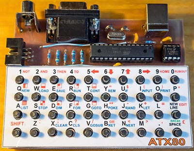 Клон ZX-80 на базе ATmega8 - 13