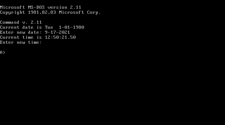 Собираем DOS 2.11 из исходников 80-х годов - 1