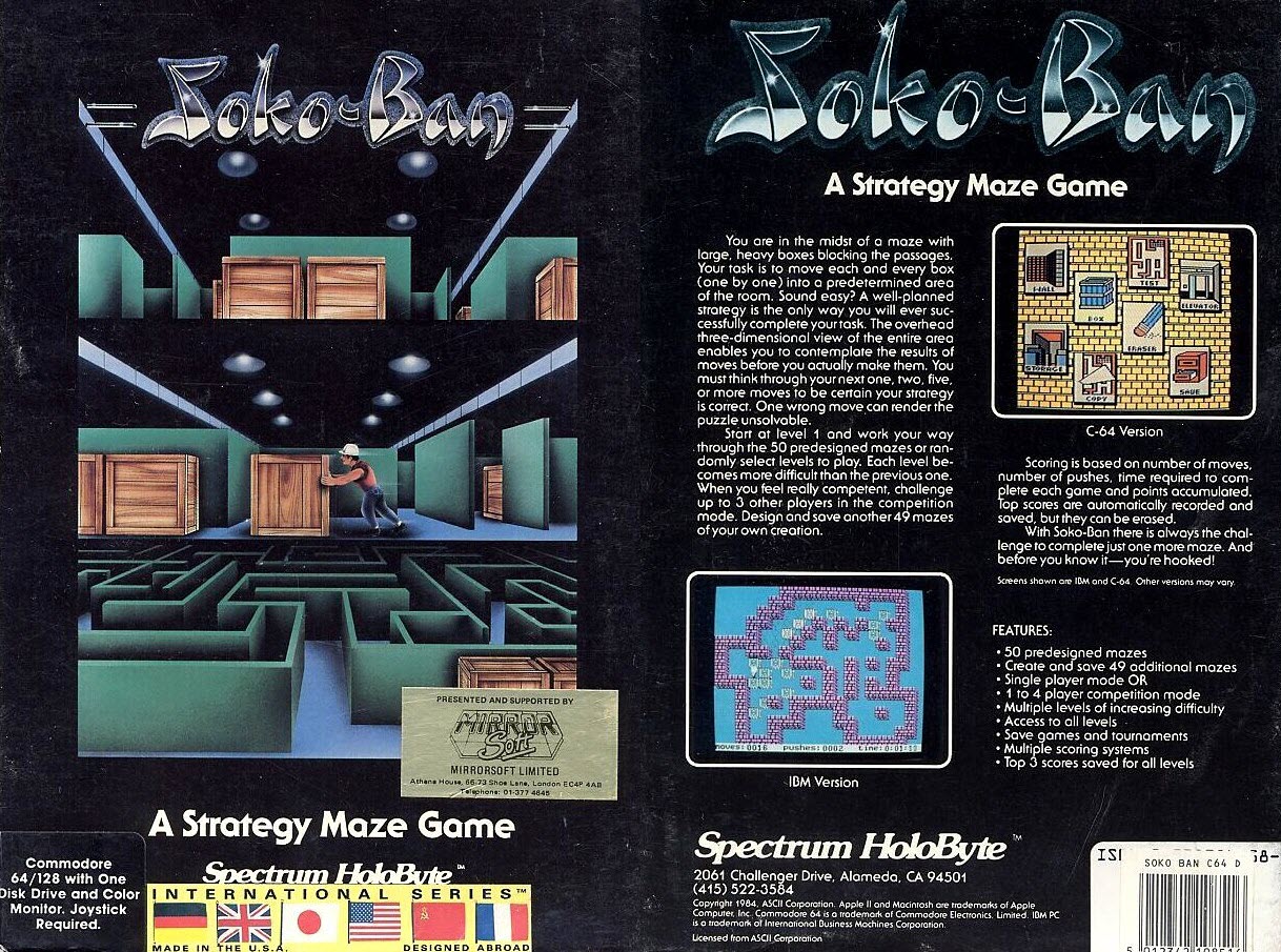 Обложка игры 1984 года
