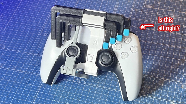 Сделай сам: накладка на DualSense позволяет играть на Sony PlayStation 5 одной рукой