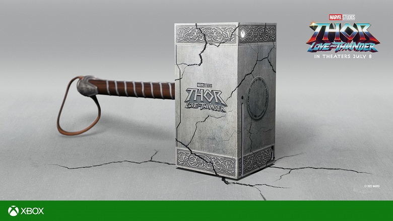 Представлена консоль Xbox Series X в виде молота Тора