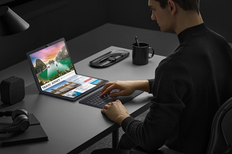 Гибкий экран на 17,3 дюйма, Core i7-1250U и искусственный интеллект за 3500 долларов: представлен гибрид планшета и ноутбука Asus Zenbook 17 Fold OLED