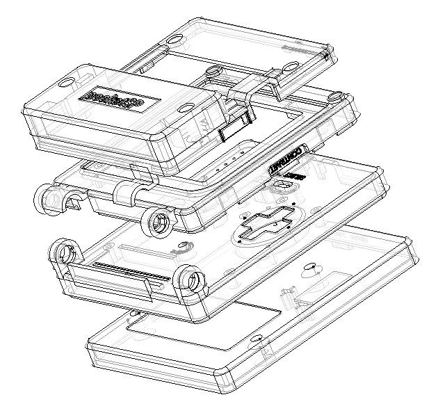 Энтузиастка модифицировала дизайн Game Boy Pocket, добавив в него шарниры - 9