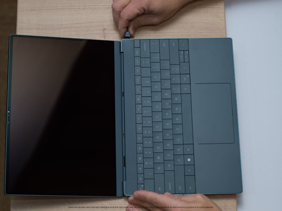 Dell Luna: модульный ноутбук, который можно разобрать без отвертки. Что он из себя представляет? - 3